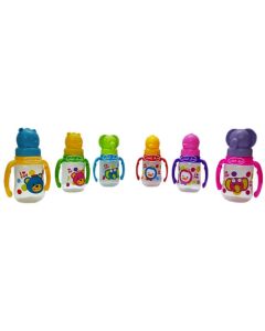 بيبرونة كيوت رأس لعبة-125 مل- Baby Bottle 125 ml متعددة الألوان