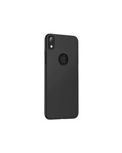 كفر بتصميم جذاب iPhone XR مع فتحة Fascination series protective case for iPhoneXR BLACK لون أسود من هوكو