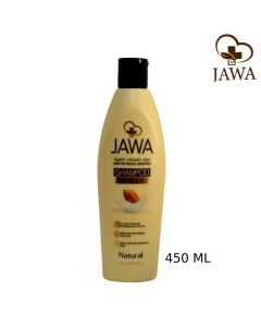 شامبو للشعر، برائحة اللوز والحليب، سعة: 450 مل، من JAWA