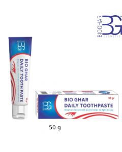 معجون أسنان للاستعمال اليومي, بسعة:50غ، من BIOGHAR