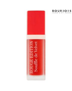 أحمر الشفاه السائل روج إيديشن 02 كوكيليك أوه!-Bourjois Rouge Edition Souffle De Velvet Liquid Lipstick, 02 Coquelic'Oh -7.7 ml من بورجوا
