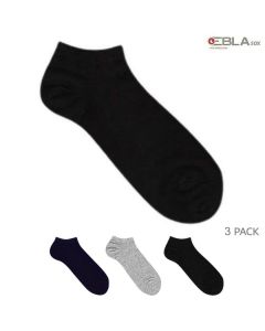 جوارب قصيرة رياضية 3 أزواج - متعددة الألوان- رقم الموديل: 135/2PR- من إيبلا سوكس