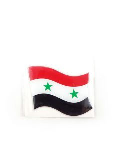 لصاقة سيليكون علم سوريا