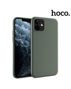 كفر أيفون 11 - لون زيتي - HOCO Fascination series protective case for iPhone11 dark night green من هوكو