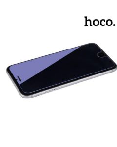 لزقة حماية لجهاز آيفون HOCO High transparent anti-blue ray tempered glass protector for iPhone7/7S GH2 BLACK  من هوكو