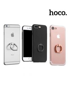 كفر حماية لأجهزة أيفون مع خاتم حلقة HOCO Metal Finger Holder TPU for iPhone 7 Plus/ 8 Plus  من هوكو