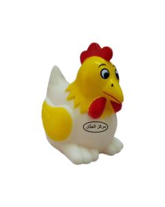 لعبة زقزيقة Silicone chicken shape game بتصميم دجاجة