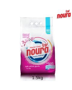 مسحوق الغسيل سحر النظافة - 1.5 كيلو غرام - cleaning detergent charm of cleaning 1.5 kg - من نورا