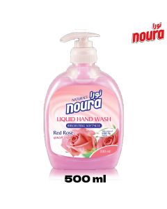 صابون سائل نورا برائحة الورد الجوري - 500 مل - Nora Liquid Soap Rose 500 ml - من نورا