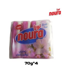 صابون عدد 4 صابونات من نورا زهر - 70 غرام - Nora Soap 70 g - من نورا