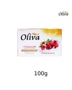صابون كريم الجمال والترطيب بخلاصة الرمان الطبيعي - 100 غرام+25 غرام مجاناً- Oliva Moisturising Cream من أوليفا