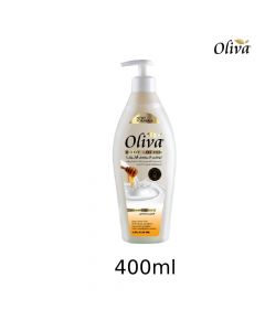 لوشن الجسم بالحليب والعسل ( مضخة) - سعة 400 مل - Oliva Body Lotion من أوليفا