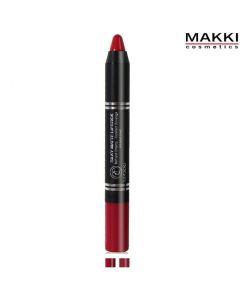 قلم أحمر شفاه سيلكي مات 2.80 جرام  - متعدد الألوان - MAKKI Silky Matte Lipstick من مكي