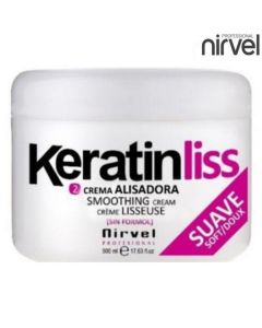 كريم تنعيم الشعر بالكيراتين - 500 مل NIRVEL KERATINLISS SMOOTHING CREAM من نيرفل