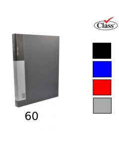 ألبوم صناعي عدد الشفافياتA4-60 -متعدد الألوان -CLASS A4 Industrial Album -من كلاس