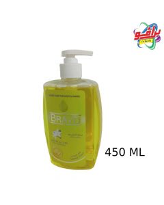 صابون سائل لليدين-رائحة شذى الياسمين -450 مل (مضخة)-Bravo من برافو