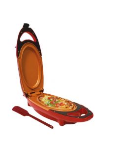 آلة صنع البيتزا والمعجنات ب 5 دقائق غير قابلة للالتصاق - Red Copper-من ريد كوبر