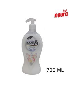 صابون استحمام للجسم- كريم العناية - سعة: 700مل- لتعطير الجسم وترطيبه - من نورا