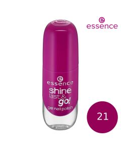 طلاء أظافر جل شاين لاست غو -8 مل- essence shine last &amp; go! gel nail polish من إيسنس
