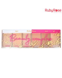 مجموعة بيوتي كومبليكس Beauty Complex Light &amp; Dark Ruby Rose Concealer Palette من روبي روز