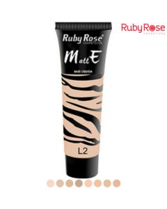 كريم أساس السائل ماتيفينج - مات - Liquid Foundation Matte Ruby Rose-30 ml من روبي روز