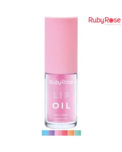 مرطب شفاه بعدة نكهات - 3.8 مل Ruby Rose Hydrating Lip Oil Gloss Lip - 6 units من روبي روز