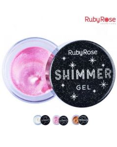 جل برونزر وإضاءة -متعدد الألوان- Ruby rose Shimmer Gel HB 8404 من روبي روز