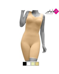 مشد نسائي كامل برمودا شيال عريض- متعدد الألوان والقياسات -رقم الموديل: 2060 - corset full bermuda wide belt - من سوليتير