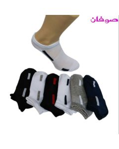 6 أزواج من الجوارب القصيرة صبياني -متعددة الألوان- (سوكيت) Piece 6 Boy Low Cut Cotton Ankle Socks من صوفان