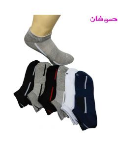 6 أزواج من الجوارب القصيرة الرجالية نايك -متعدد الألوان-(سوكيت) Piece 6 Man Low Cut Socks من صوفان