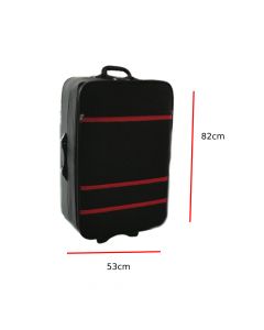 حقيبة سفر قماش بعجلات - قياس 82 53x سنتيمتر - Trolley Travel Bag - متعددة الالوان