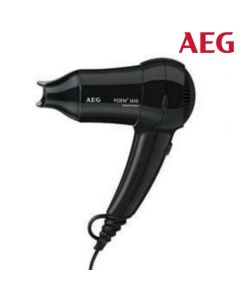 مجفف شعر منزلي 1400 واط - AEG-Electrolux FOEN 1410 لون أسود