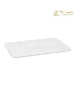 صينية بورسلان - مستطيلة - 10 إنش Flat Platter من ويلماكس